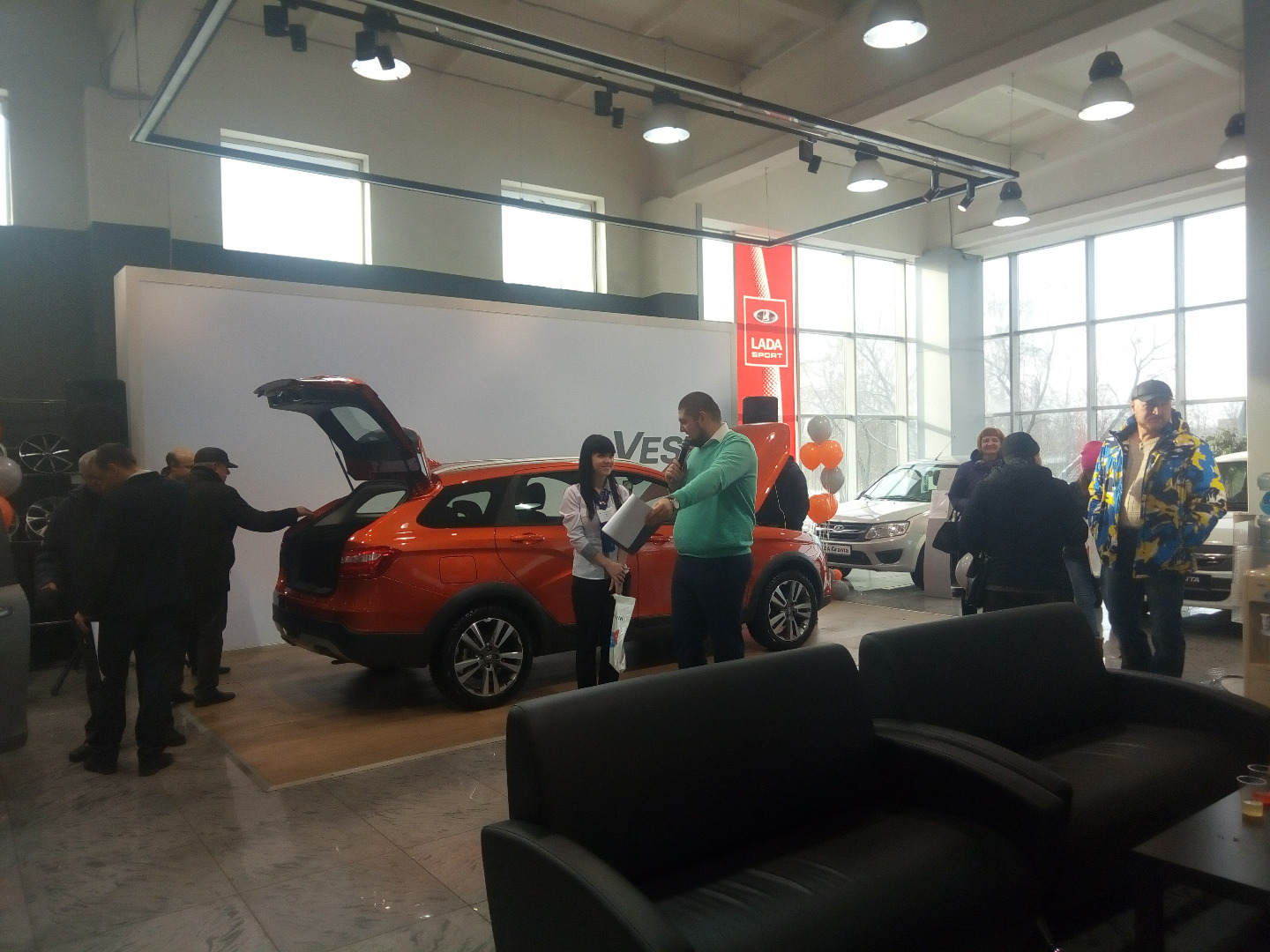 В субботу состоялась презентация новой LADA Vesta SW Cross и LADA Vesta SW